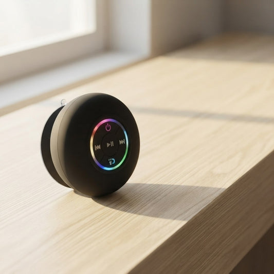 Altavoz Bluetooth Impermeable con Ventosa